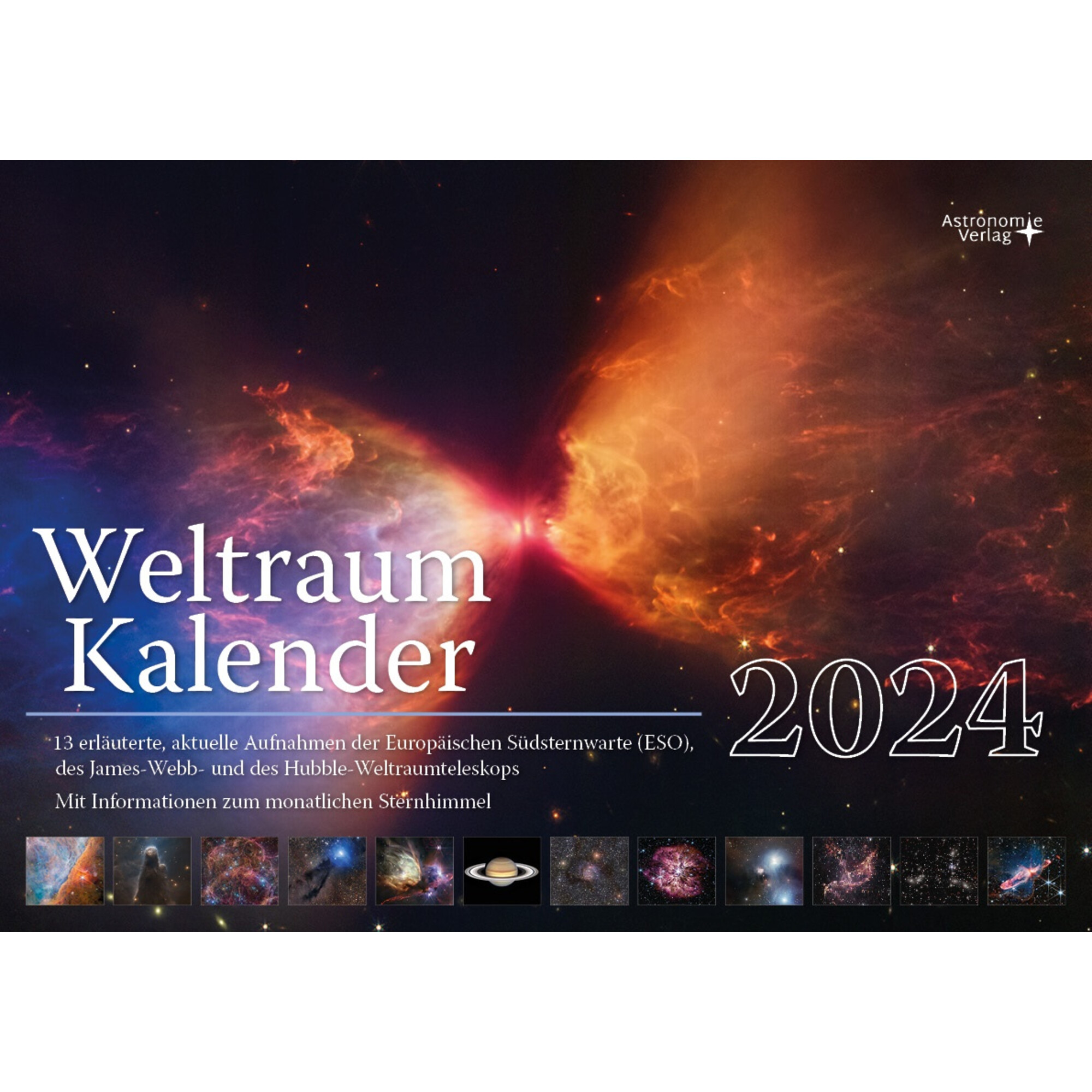 Astronomie Verlag Weltraum Kalender 2024