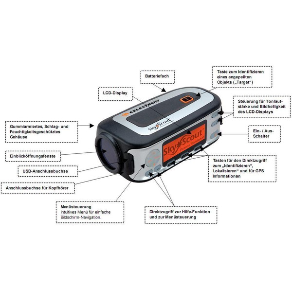 Celestron SkyScout Hand-Planetarium (DEUTSCHE VERSION)