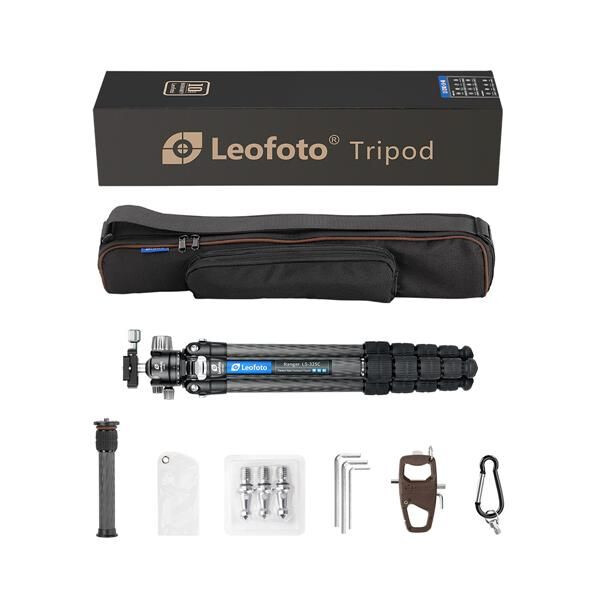 Leofoto Carbon-Dreibeinstativ LS-325C Ranger + Ballhead LH-40