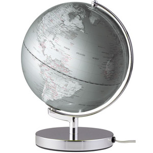 TROIKA Globus Terra Silver Light 25cm