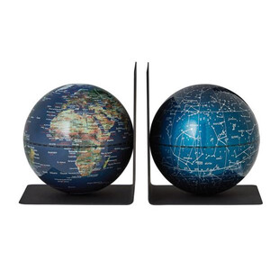 TROIKA Globus BookGlobe Earth Galaxy 13cm