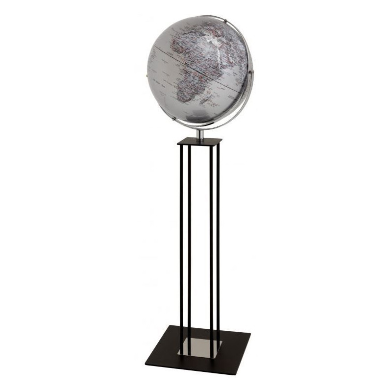 TROIKA Standglobus Worldtrophy Silver 43cm