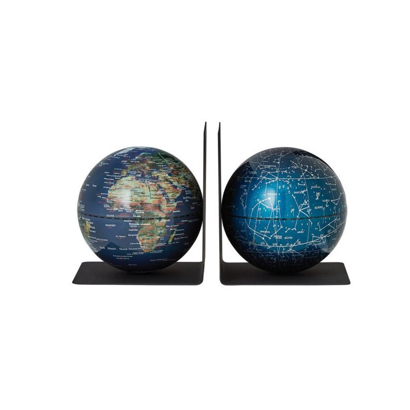 TROIKA Globus BookGlobe Earth Galaxy 13cm