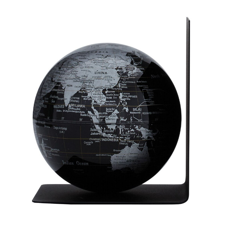 TROIKA Globus BookGlobe Black Single 13cm