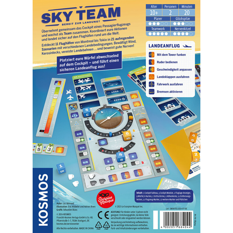 Kosmos Verlag Sky Team - Bereit zur Landung?